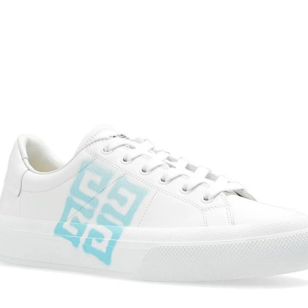 New GIVENCHY Men's City Sport 4G Low-Top Leather Sneakers - Picture 3 of 3
